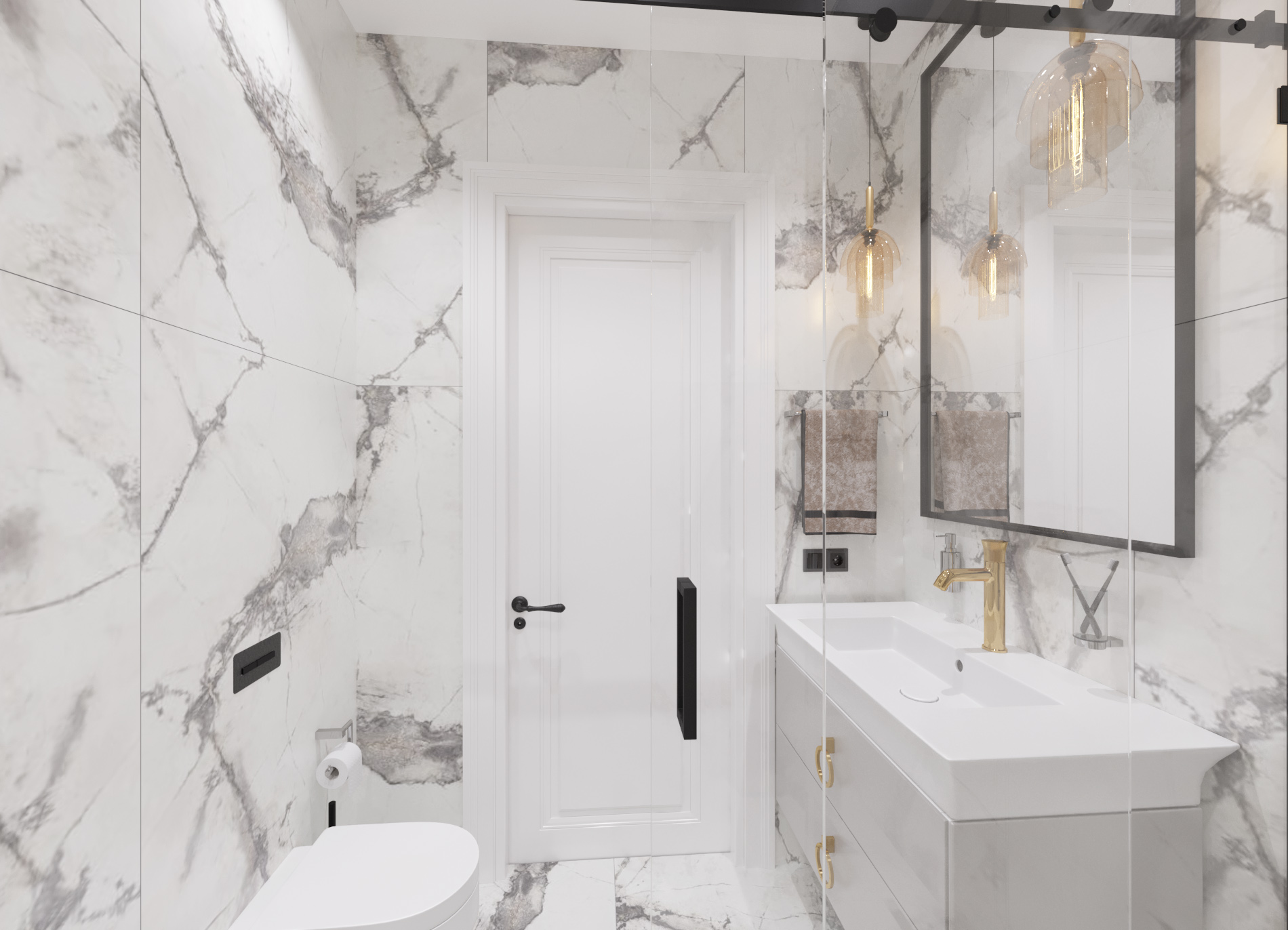 Design project of an apartment 150m2 SEOUL RIVERSIDE.-45