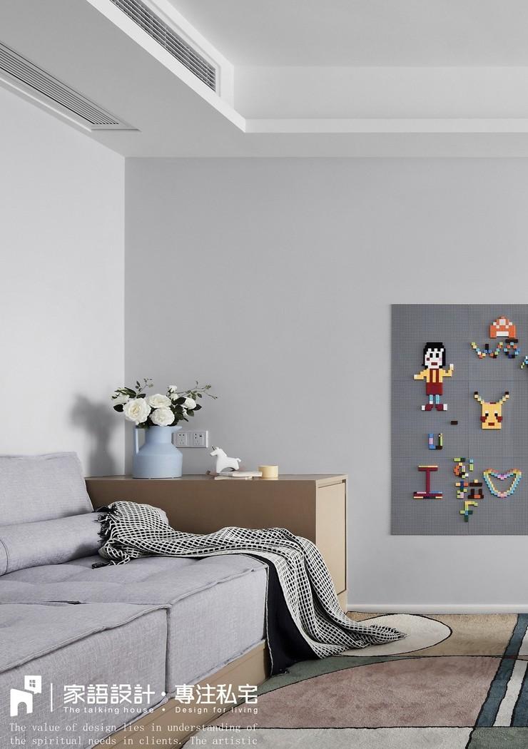 广州家语设计丨平层丨可樂 | 童趣欢乐的亲子空间-3