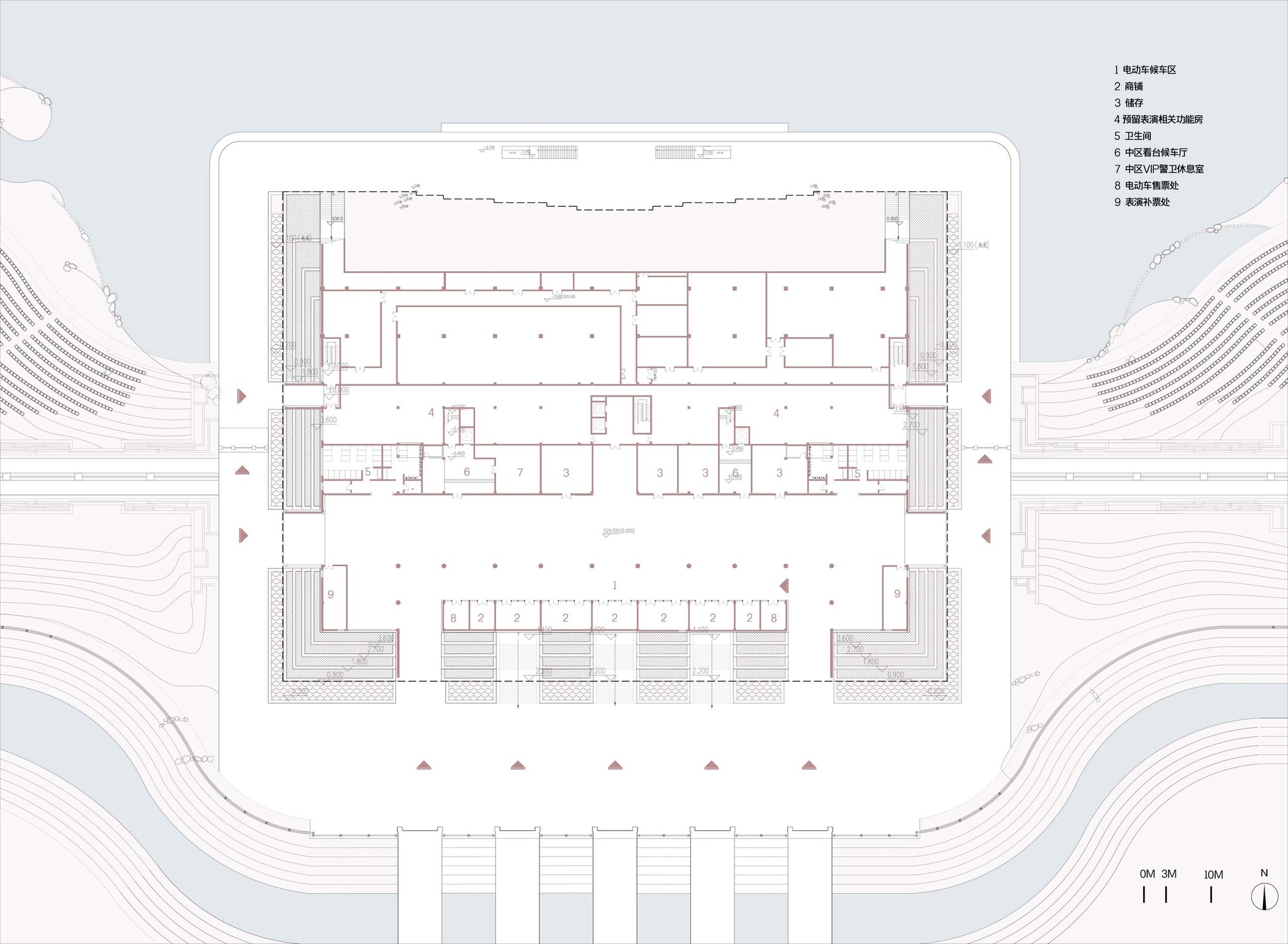 中国兴汉观演台设计丨中国汉中丨凡度设计事务所-50