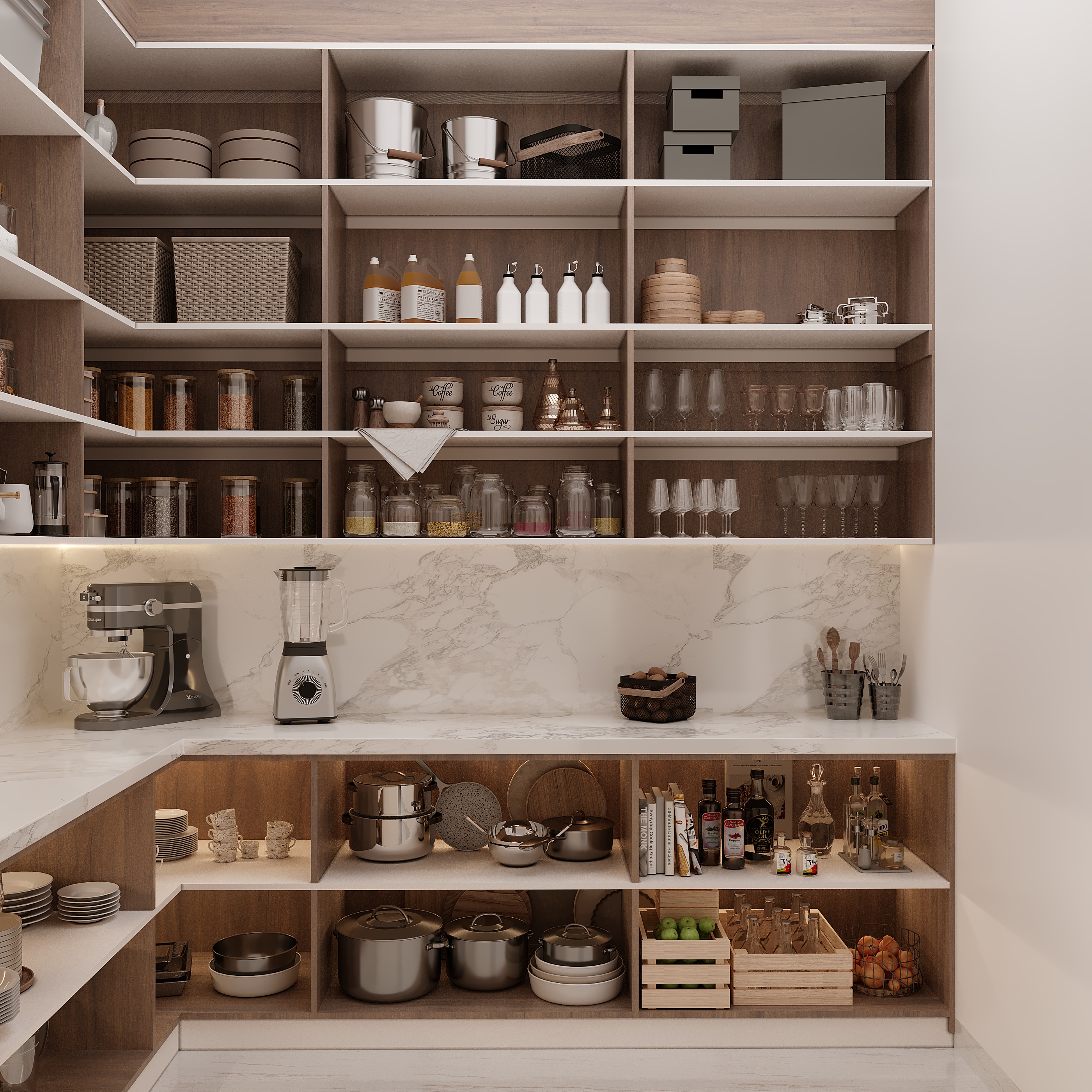 脏乱的厨房和储物间丨阿联酋-11