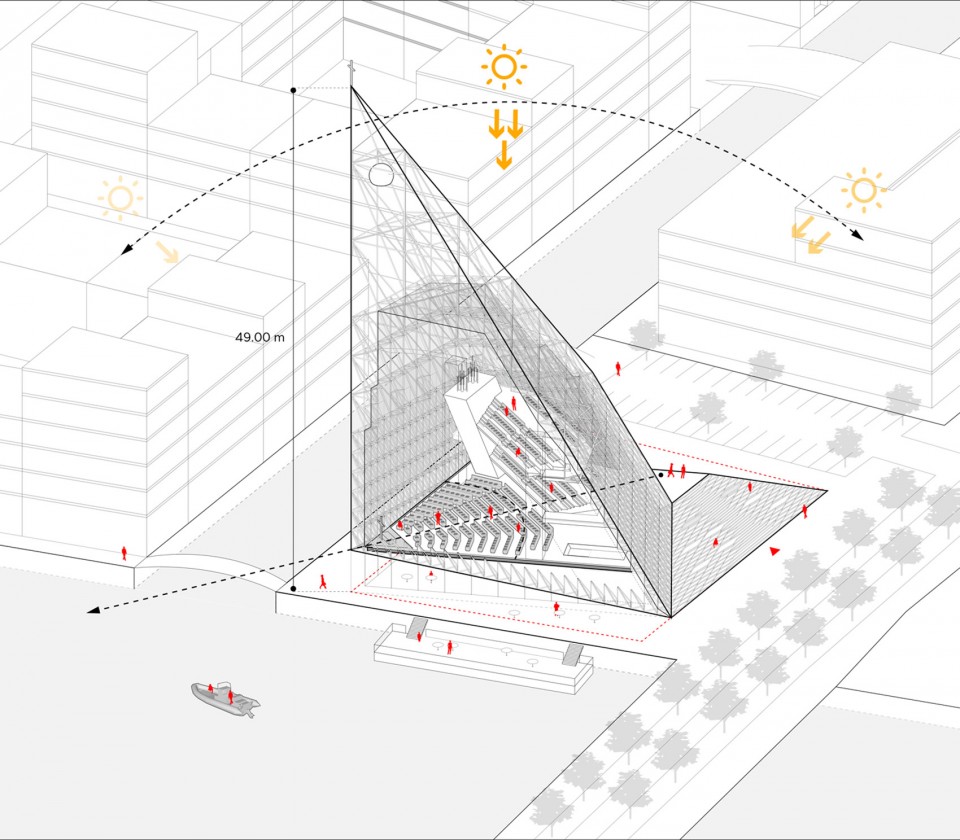 丹麦 Sydhavnen 教堂改造竞赛方案-11