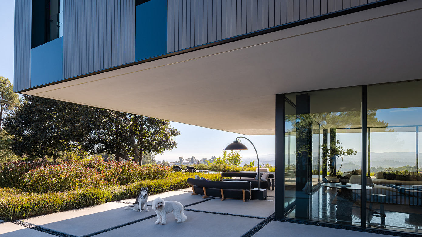 青铜与黑色之屋丨美国洛杉矶丨SPF:architects-7