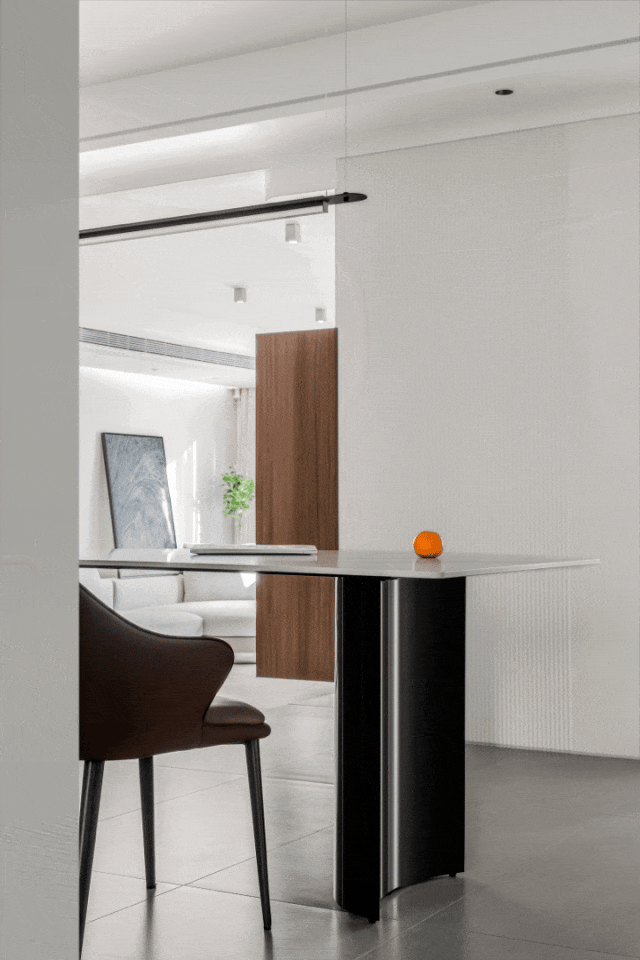 158㎡全承重墙老三居的现代简约设计丨研筑国际室内设计事务所-0