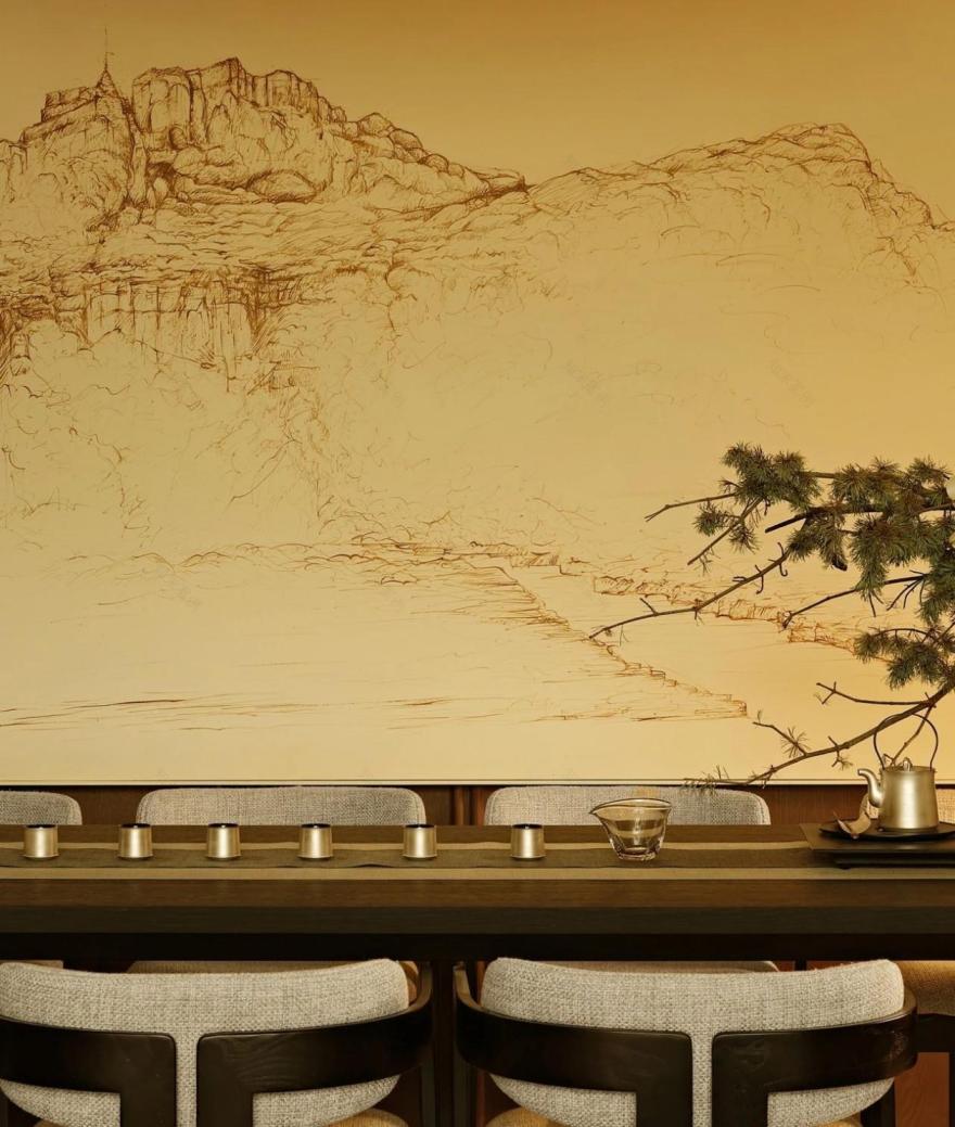 绿城奉化望山澄庐563㎡样板房丨中国宁波丨飞视设计-21