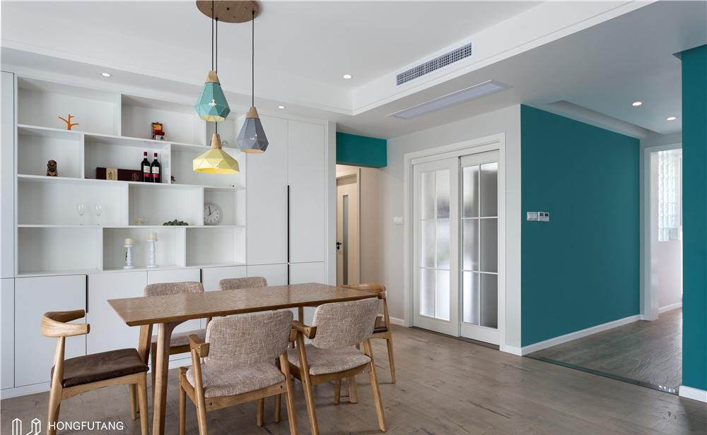 海洋风家庭空间,打造温馨互动生活-11