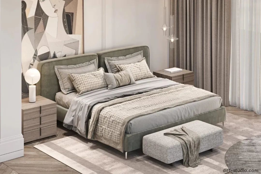 乌克兰基辅 1600㎡新古典奢华大宅丨Diff.Studio-71