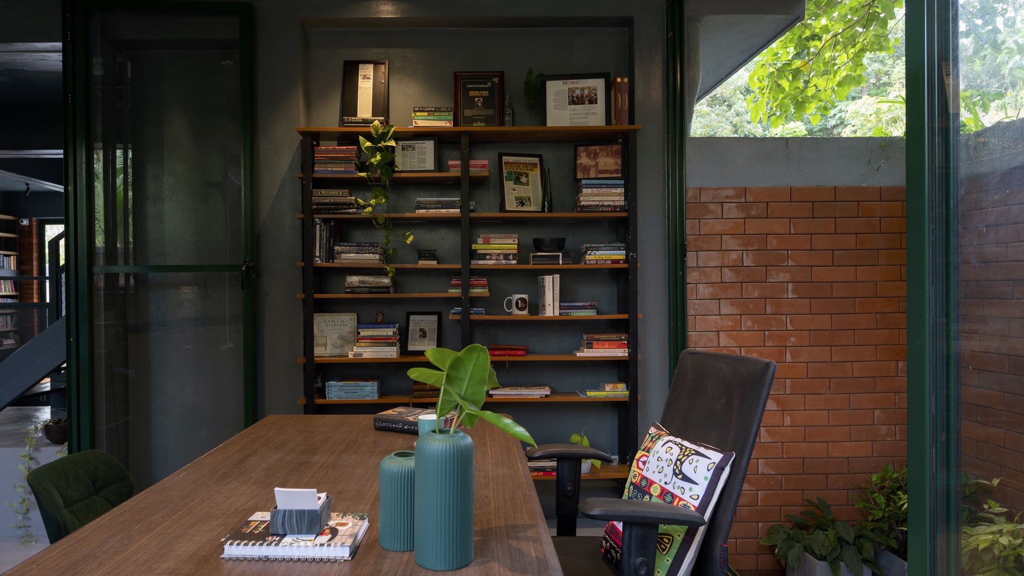 阅览室丨印度丨A N Design Studio-33