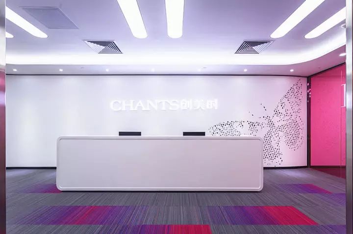 广州创美时办公室设计,优雅蝶变空间-17