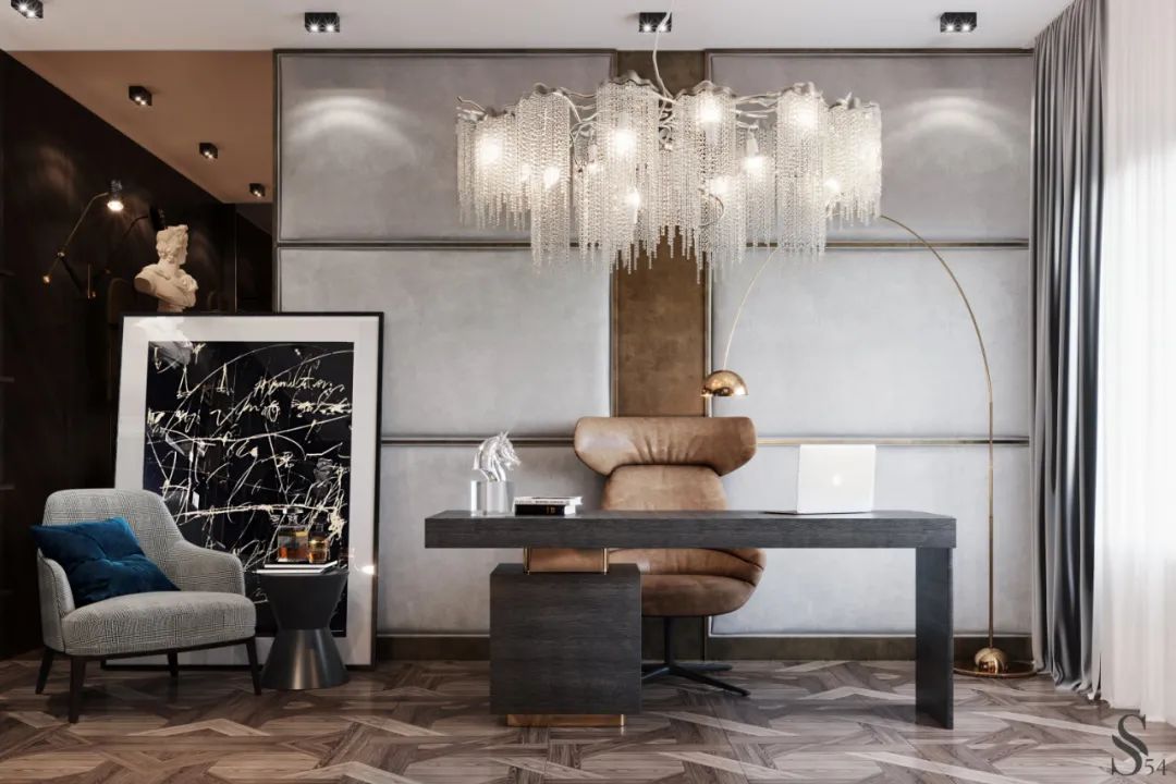 圣彼得堡900㎡森林别墅丨俄罗斯圣彼得堡丨STUDIA 54俄罗斯建筑设计工作室-57