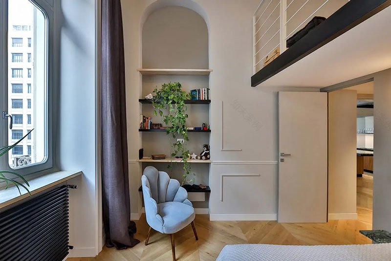 融合古典与现代的意大利公寓设计-20
