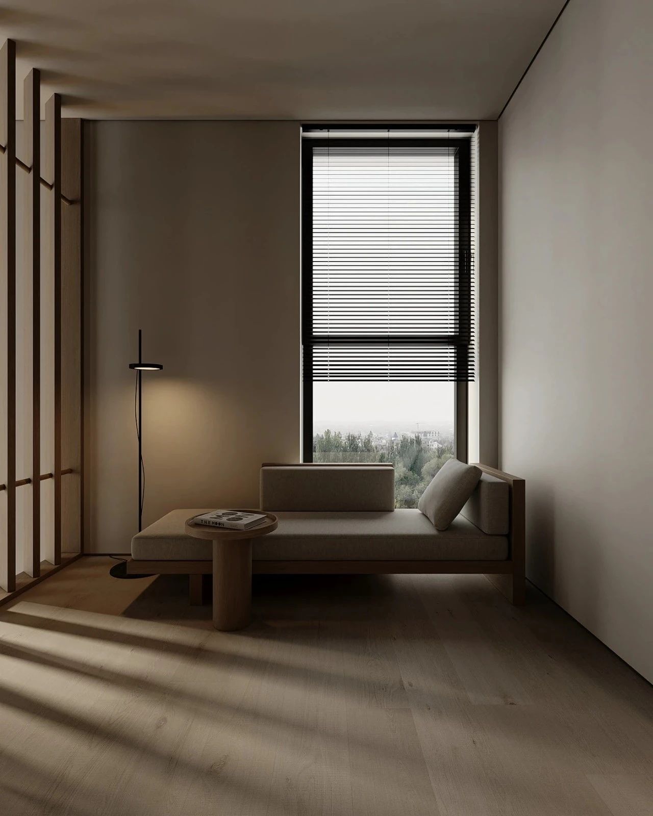 原木系奶油风极简空间loft公寓设计丨URSA STUDIO-30