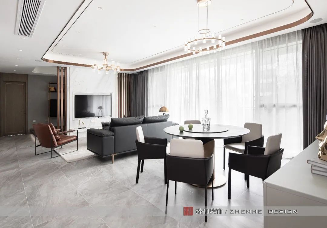 定海雅园 150 平简约奢华空间设计-39