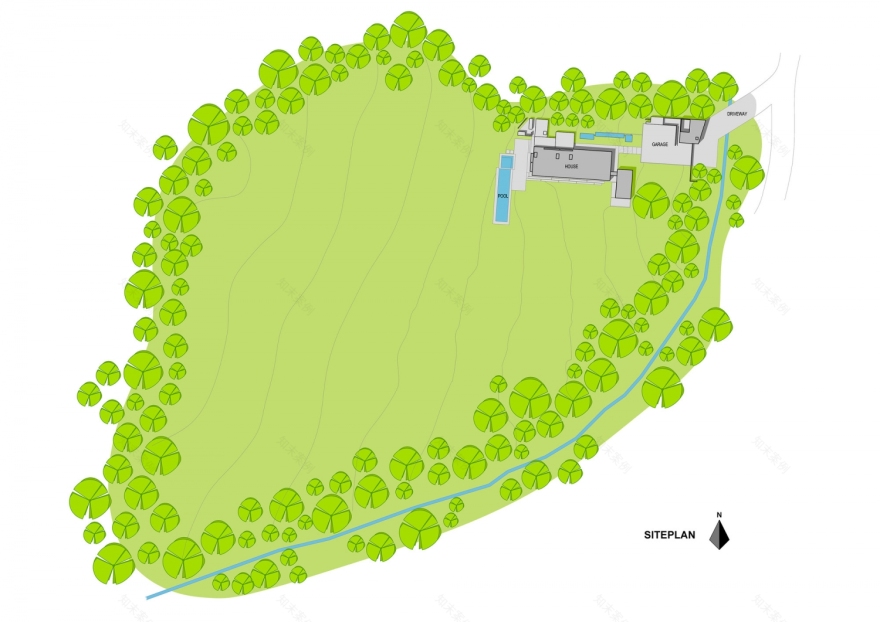 秘鲁 B2 住宅 | 山地景观与室内外一体化的生活空间-41