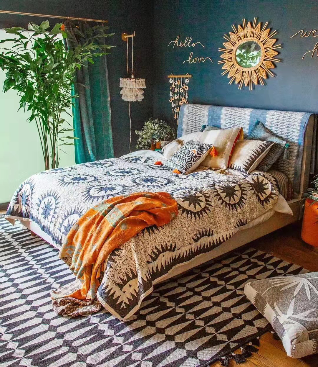 狂野，自由，色彩鲜活，波西米亚风！#轻奢美式风格-6