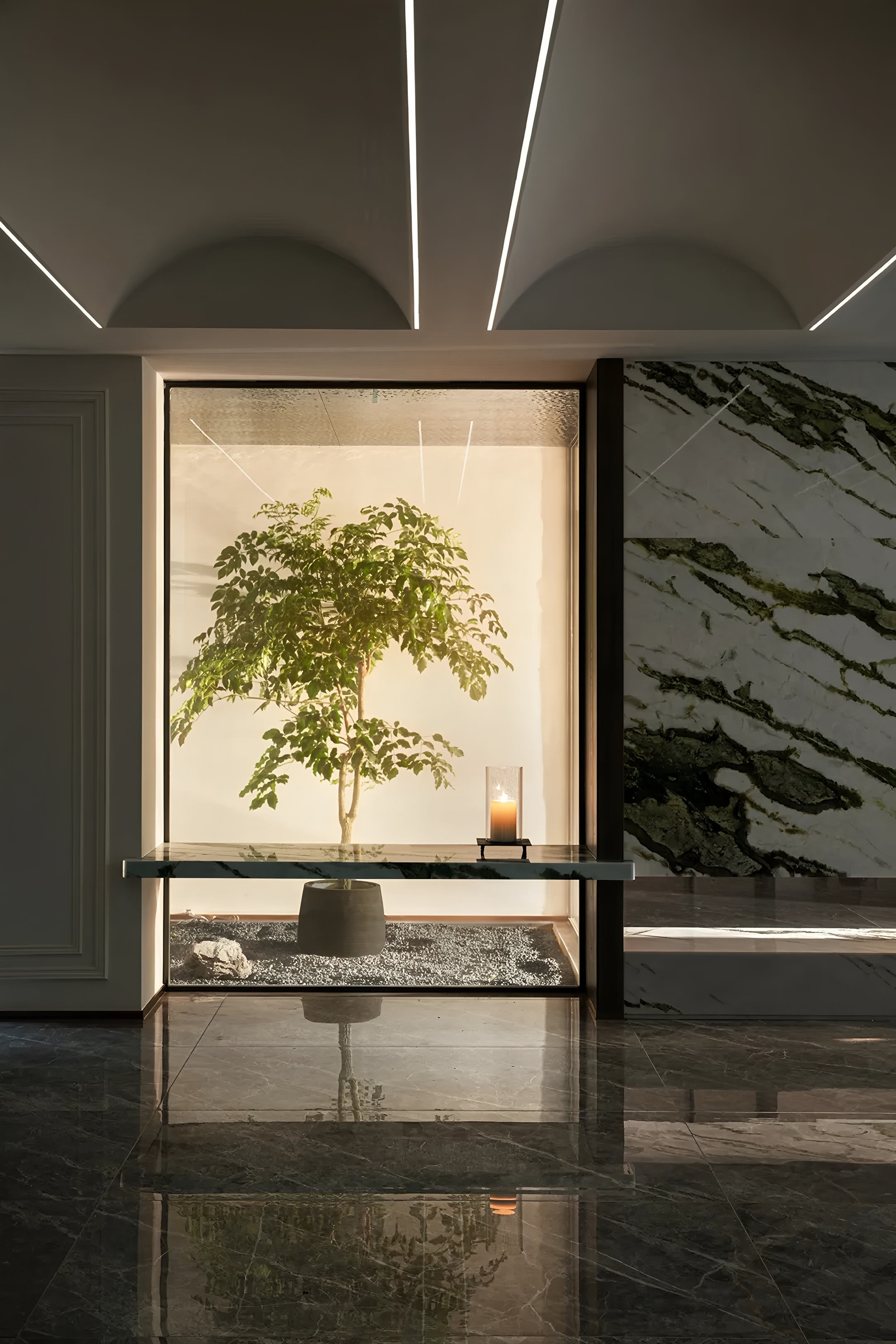 上海520m²无界艺邸丨中国上海丨栖檐设计-12