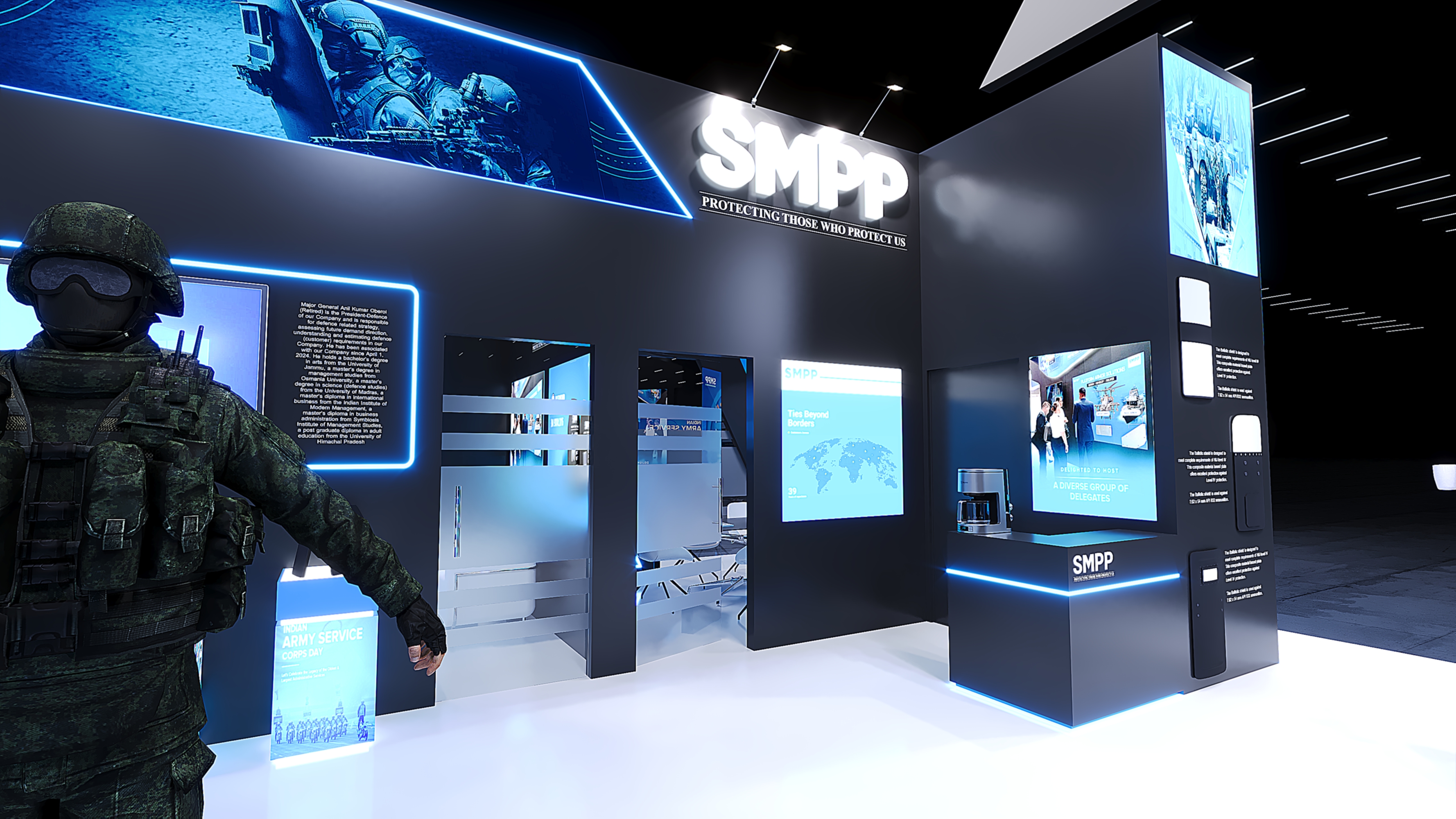 SMPP | 4 Side Open Stall-21