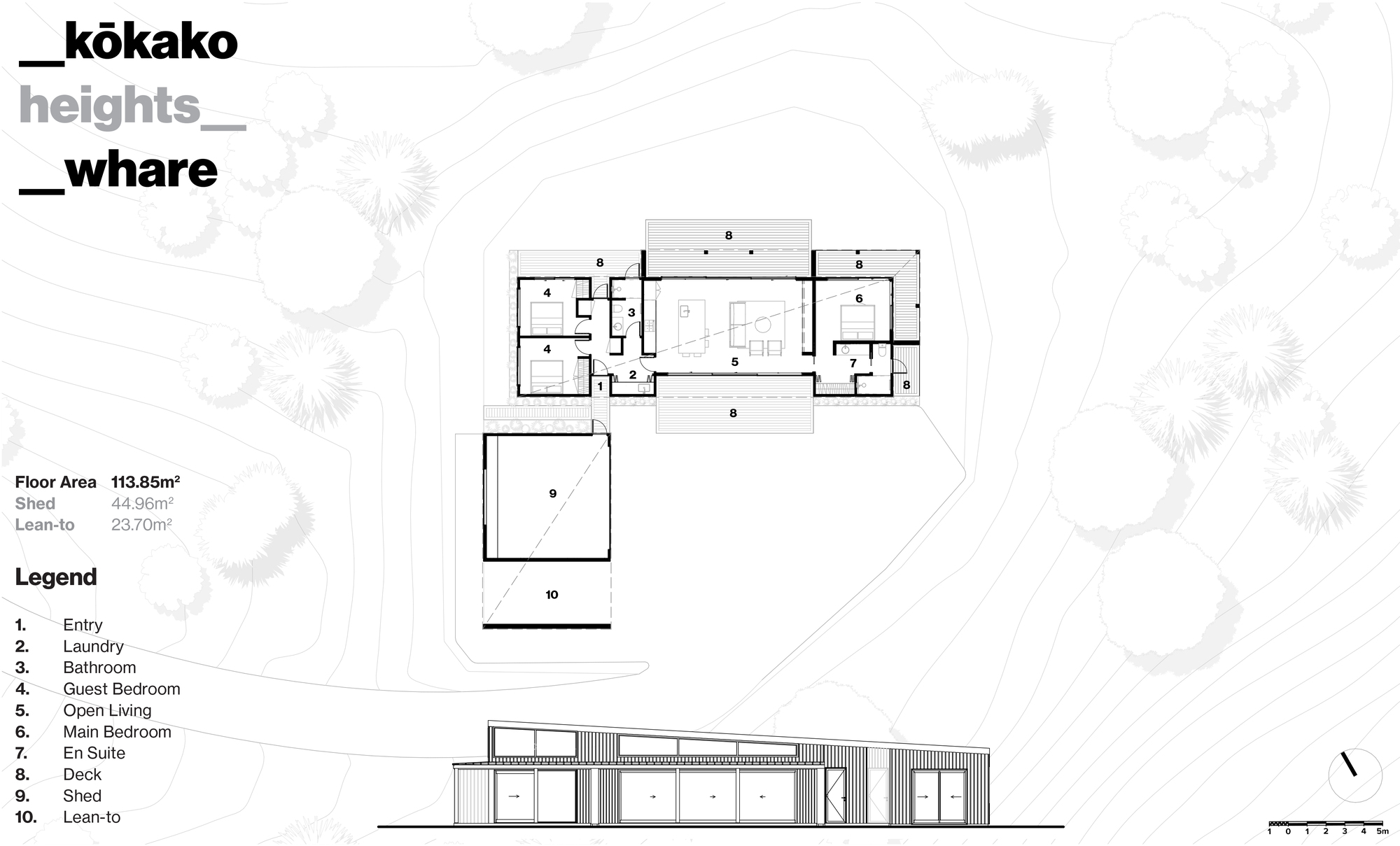 科卡科高地住宅丨新西兰丨Arkhé-13