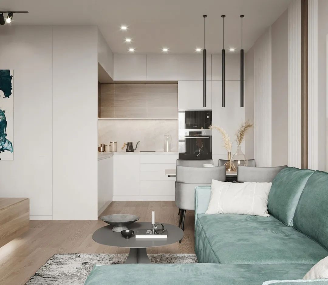 44㎡小宅设计丨Dmitry Shevchenko-47