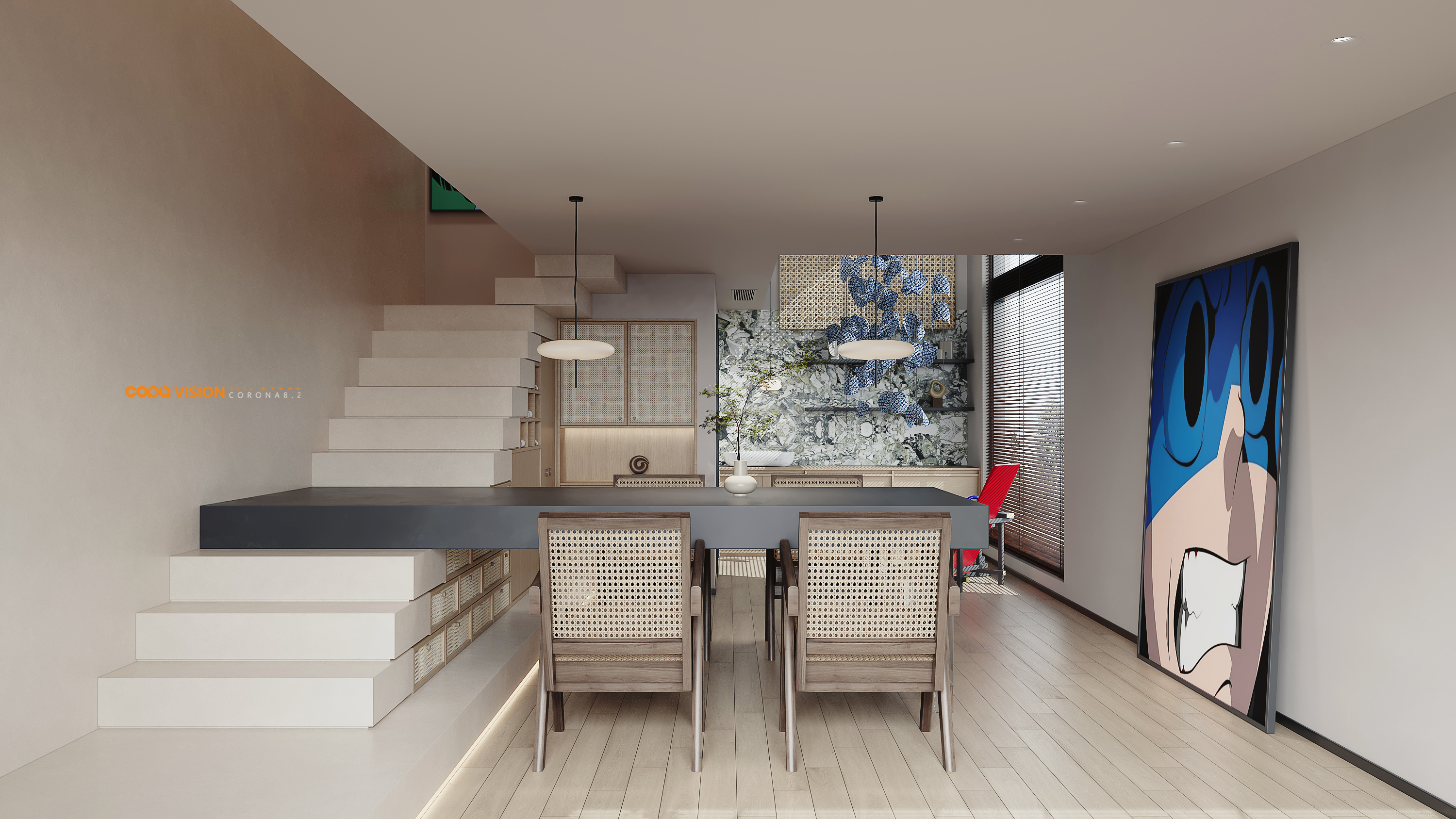 2022 年中下旬工装效果图表现作品丨靠背视觉-10