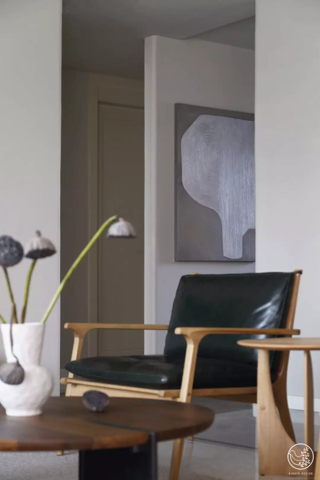 奶油诗意 · 现代雅致家庭空间设计丨中国成都丨清羽设计-36