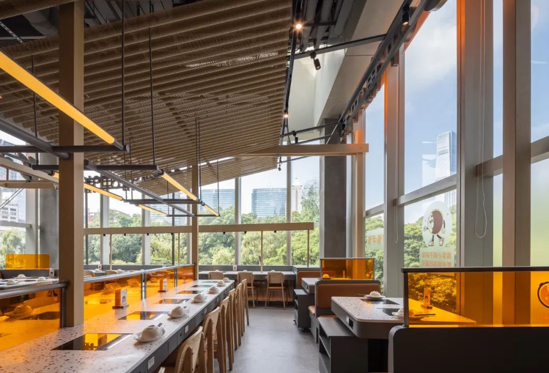 香港尖沙咀“呷哺呷哺”温暖治愈的挑高空间设计丨中国香港丨广州市原计划创意设计有限公司-15