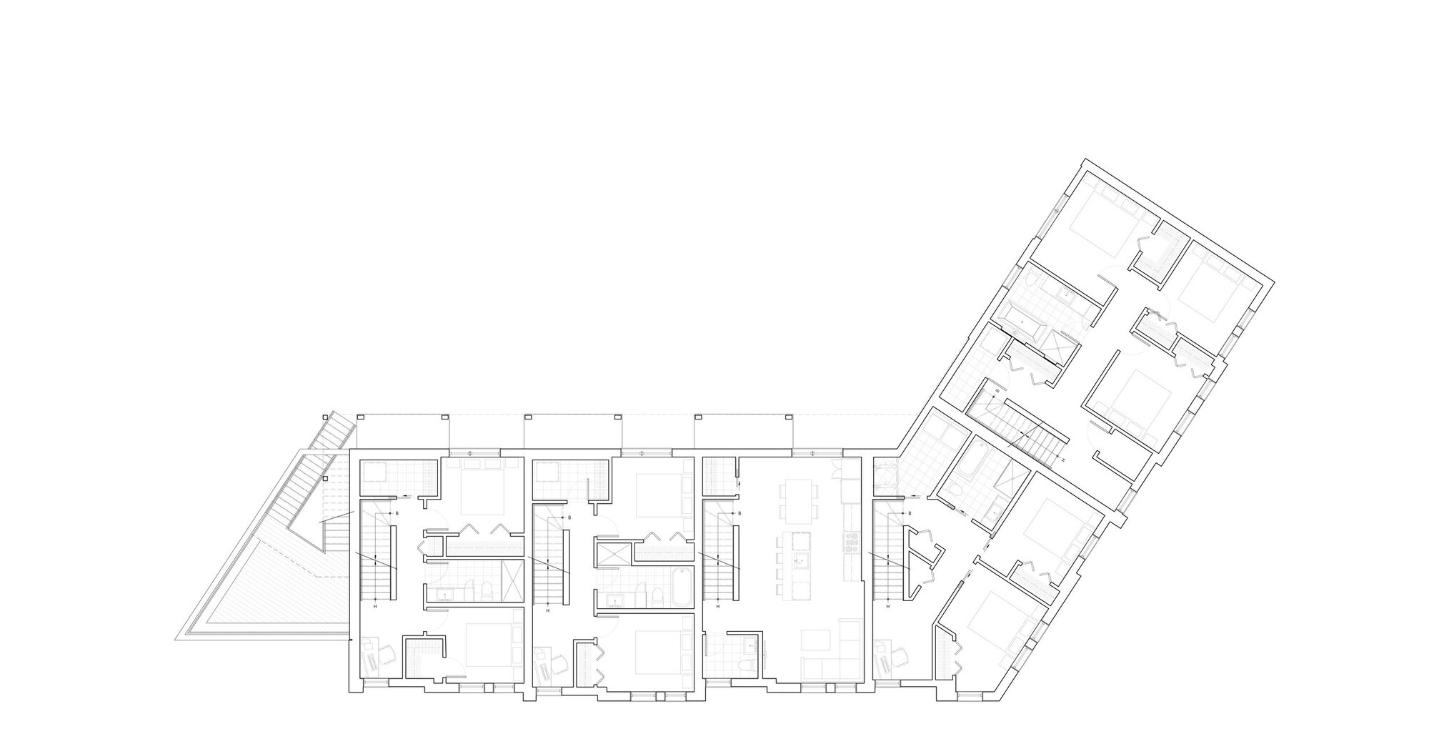 奥齐亚斯公寓丨加拿大魁北克丨Quinzhee Architecture-46