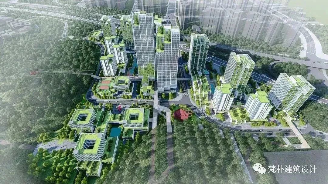 深圳建筑产业生态智谷总部基地一期城市设计丨中国深圳丨梵朴(深圳)建筑设计有限公司-29