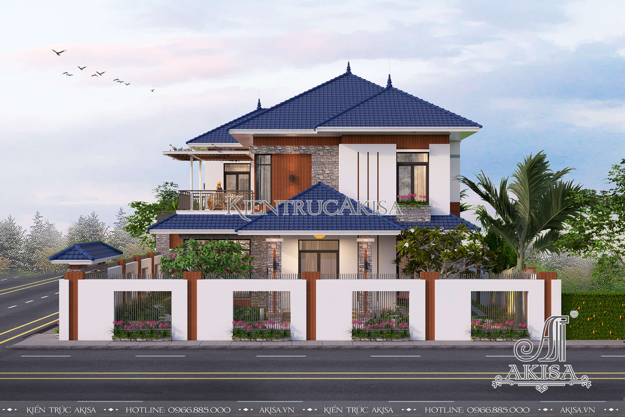 现代 2 层日式别墅设计丨Kiến trúc Akisa-13