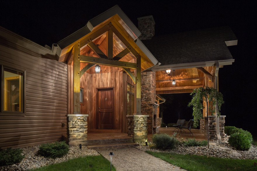 美国俄亥俄州 Verhoff 住宅——卓越的 timber framed 设计-27