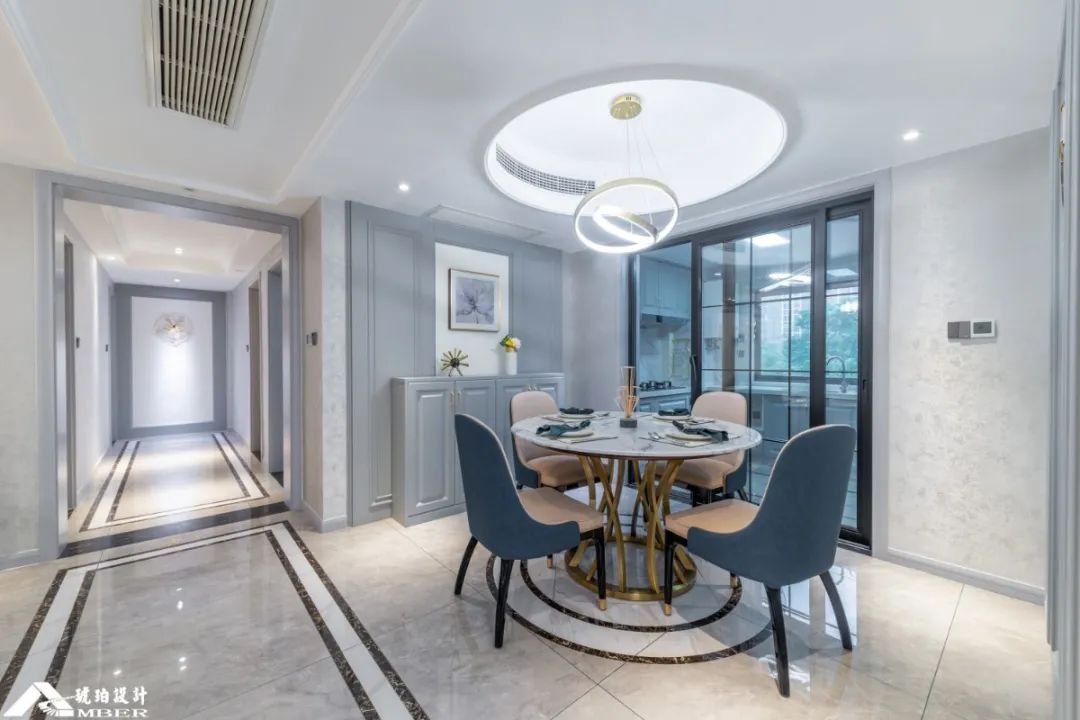 三代同堂美式轻奢宅，精致收纳与共享空间完美融合-59