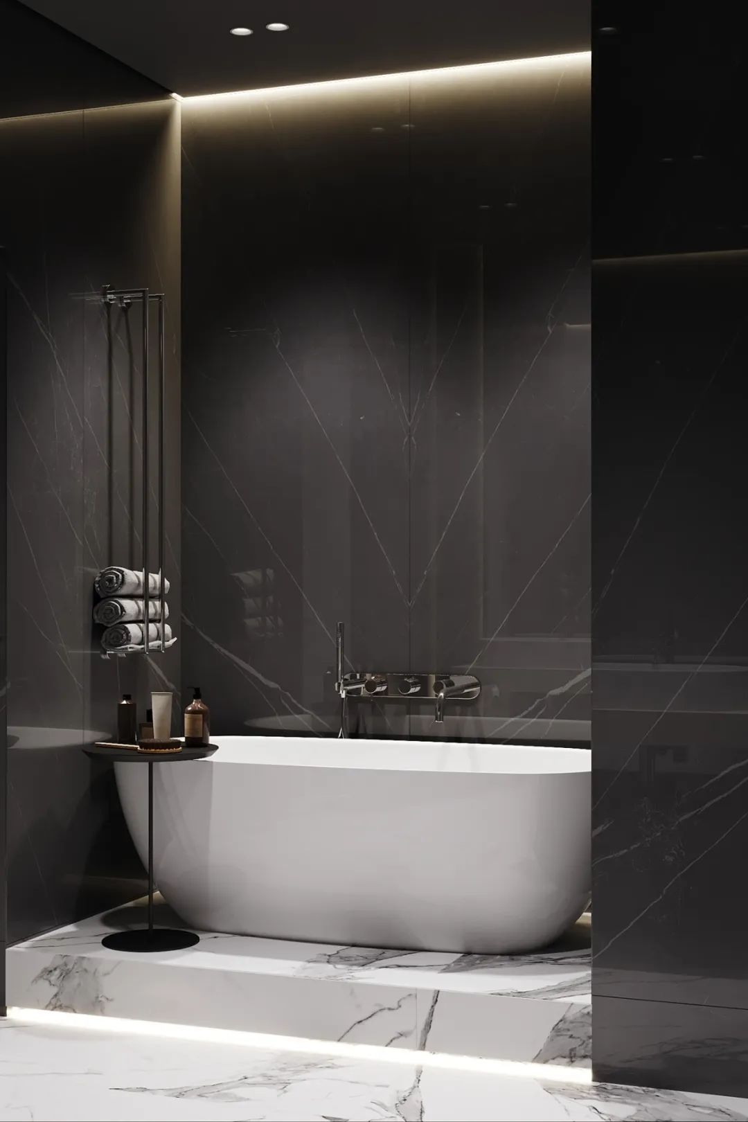 127㎡顶层复式简约干练公寓设计丨KYDE.architects-52