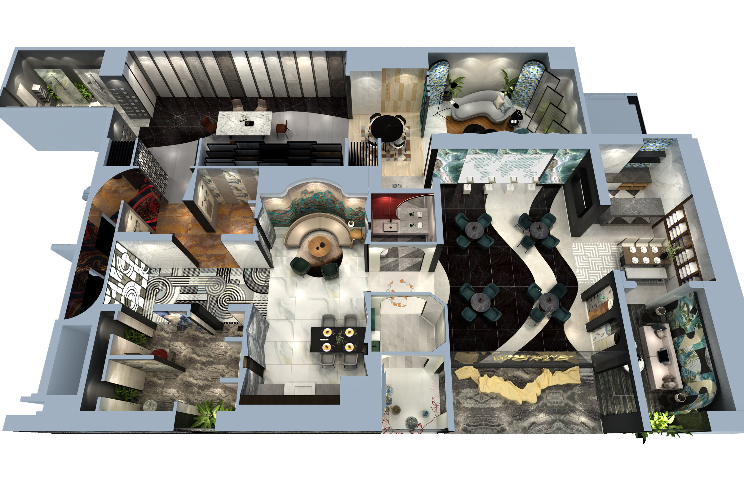 瓷砖展厅丨Impression of world -1