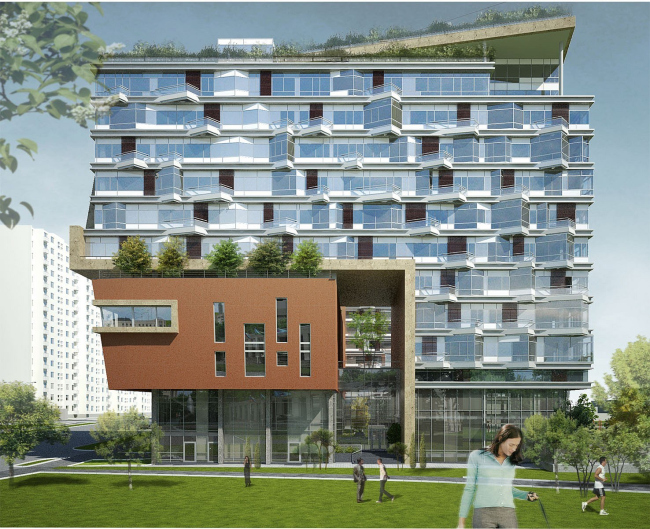 Barkli Park体育教育综合体及住宅楼丨俄罗斯莫斯科丨建筑工作室“Атриум”-19