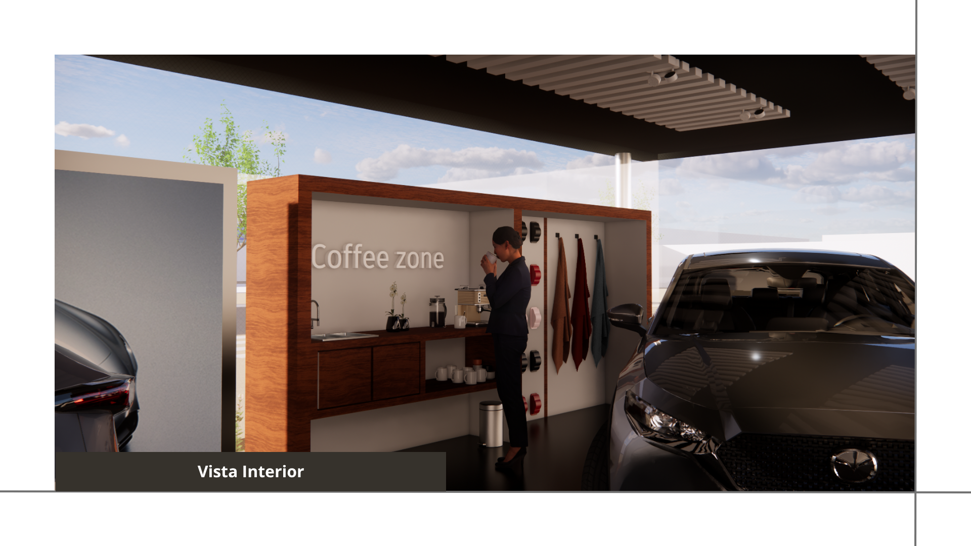 Isla de exposición para centro comercial-5