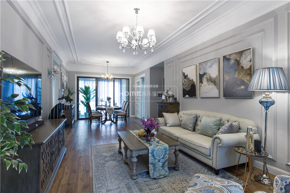 成都 130 平简美风家居,浪漫麋鹿元素满屋-25