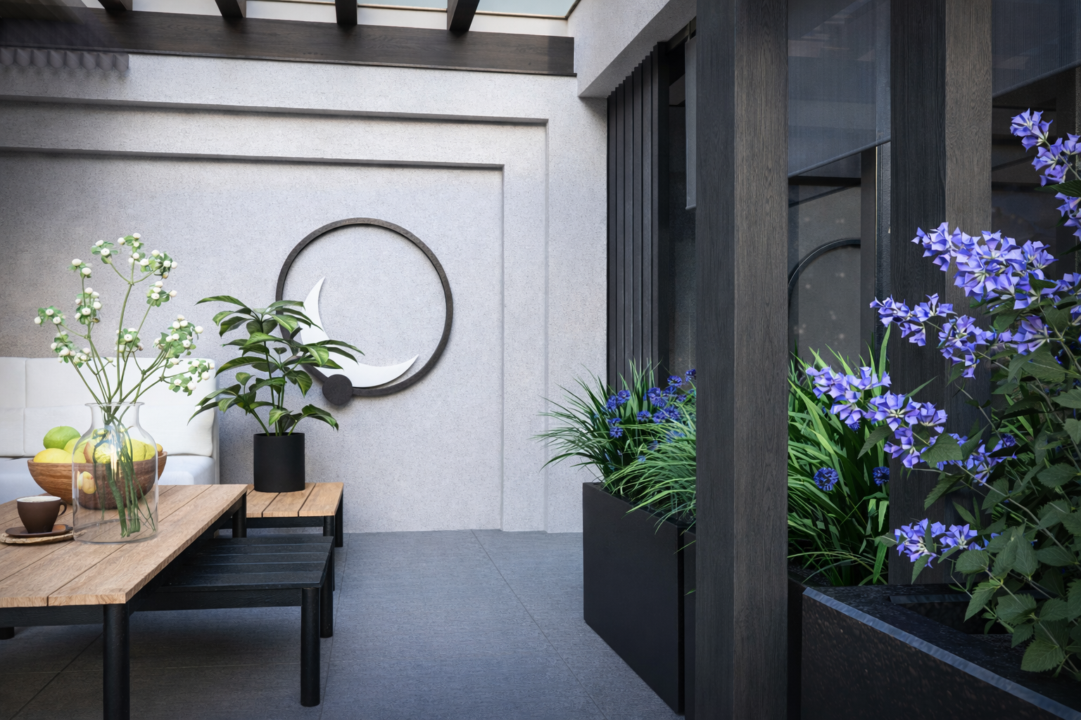 Urban Rooftop Garden – Modern Multifunctional Design-19