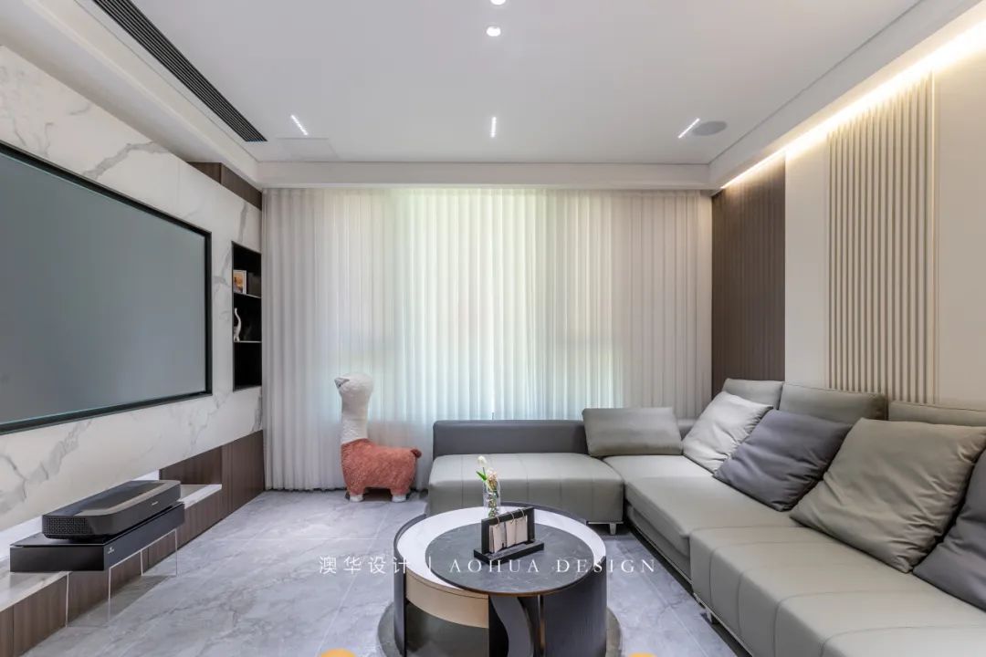 澳华大宅 · 现代简约叠墅设计丨澳华设计师张新发-16