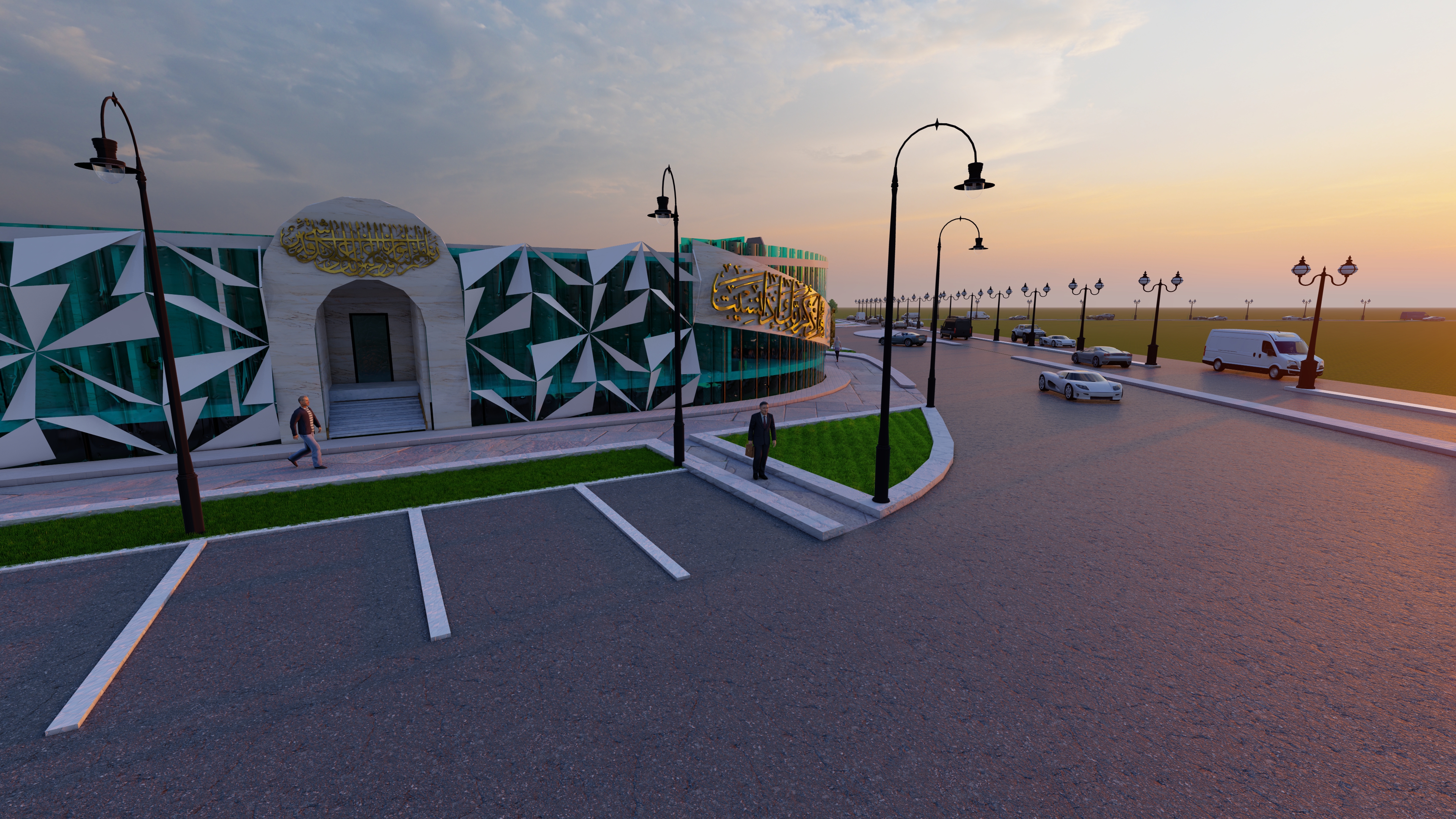 GRADUATION PROJECT ( ISLAMIC MUSEUM IN NEW RASHID )-11