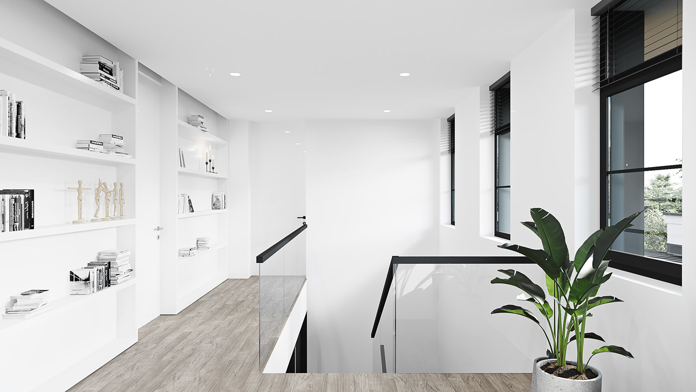 纯白空间 客餐厅设计-10