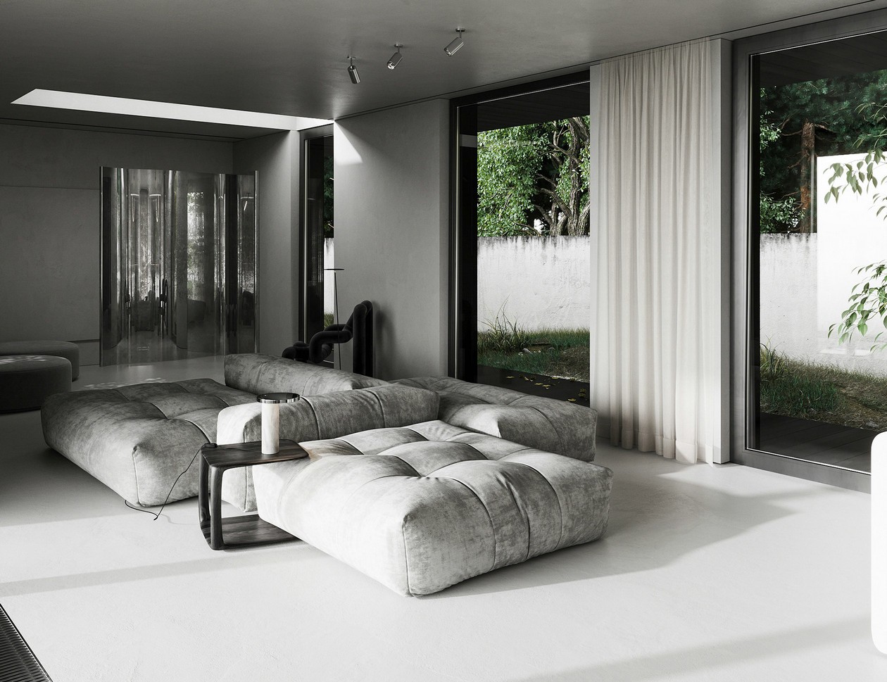 高级灰色系住宅设计 超多细节！-2