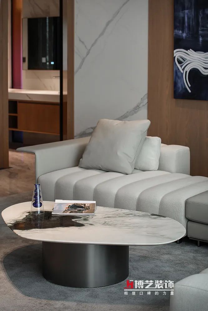 嘉禾金茂府现代简约风设计丨博艺装饰-36