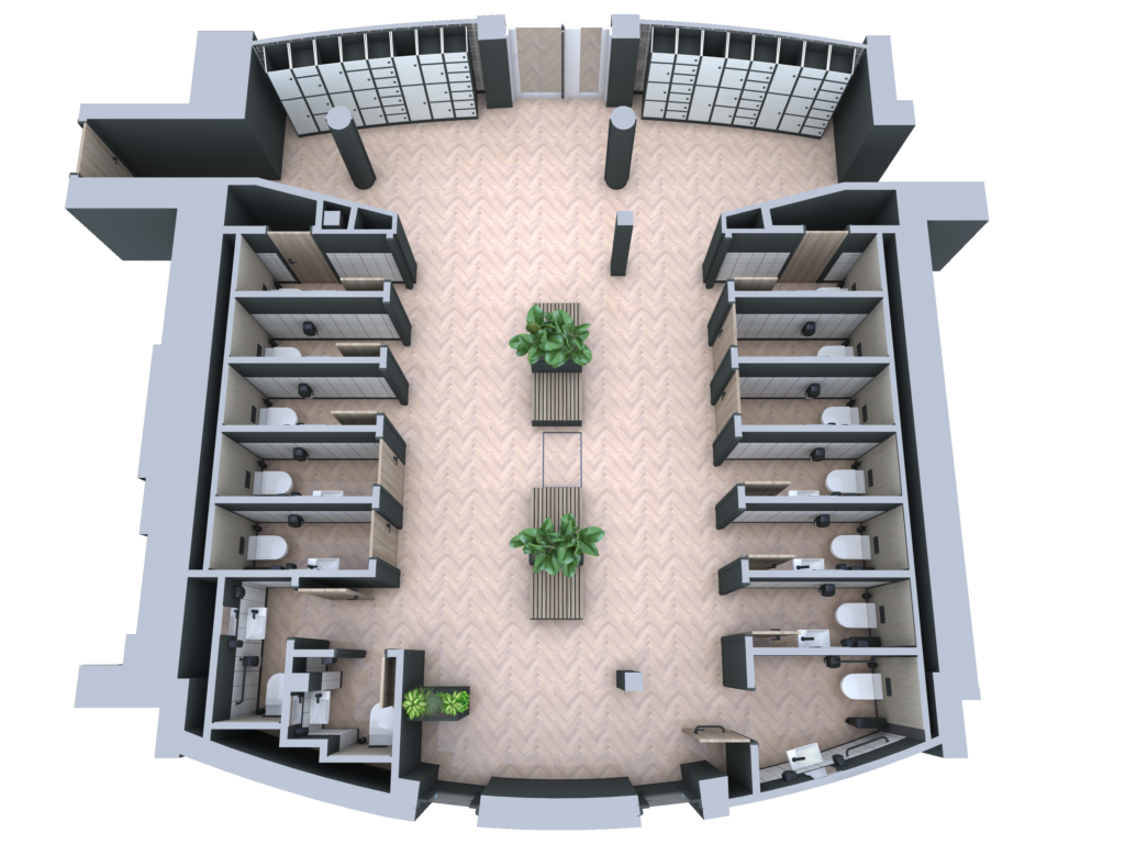 Alleyn’s School Washrooms Refurbishment - Envoplan-8