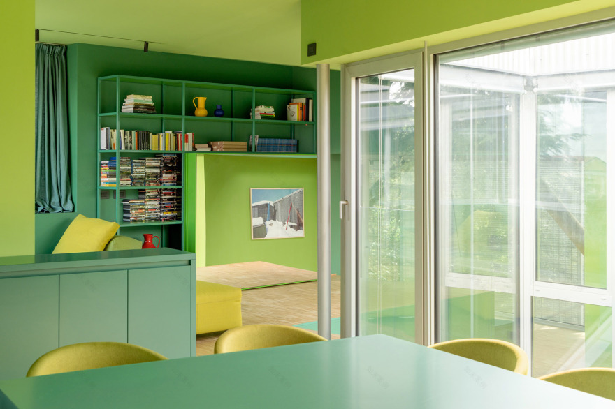 “The Hole Around”系列之住宅丨意大利都灵丨ELASTICOFarm-80