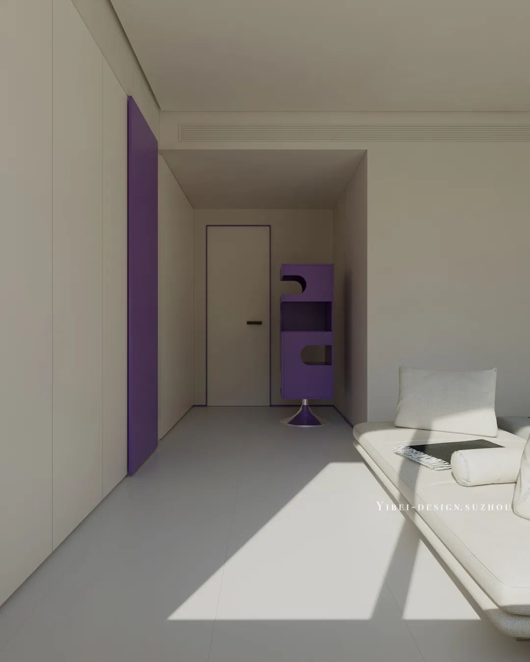 极简色彩的空间诗篇 · 家装设计丨中国苏州丨YIBEI DESIGN-34