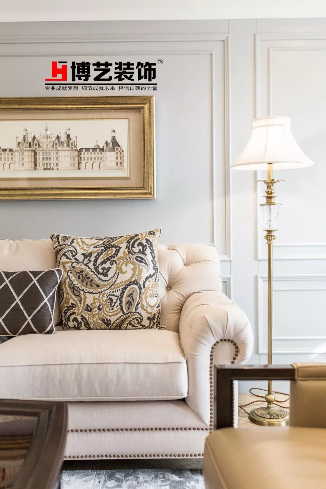 万达华府 140㎡美式轻奢家居,精致优雅的“绮梦”-12