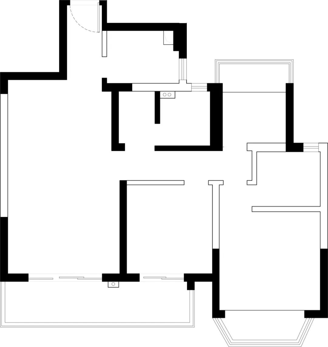 南宁 96㎡孟菲斯风格家居，色彩斑斓的甜蜜空间-17