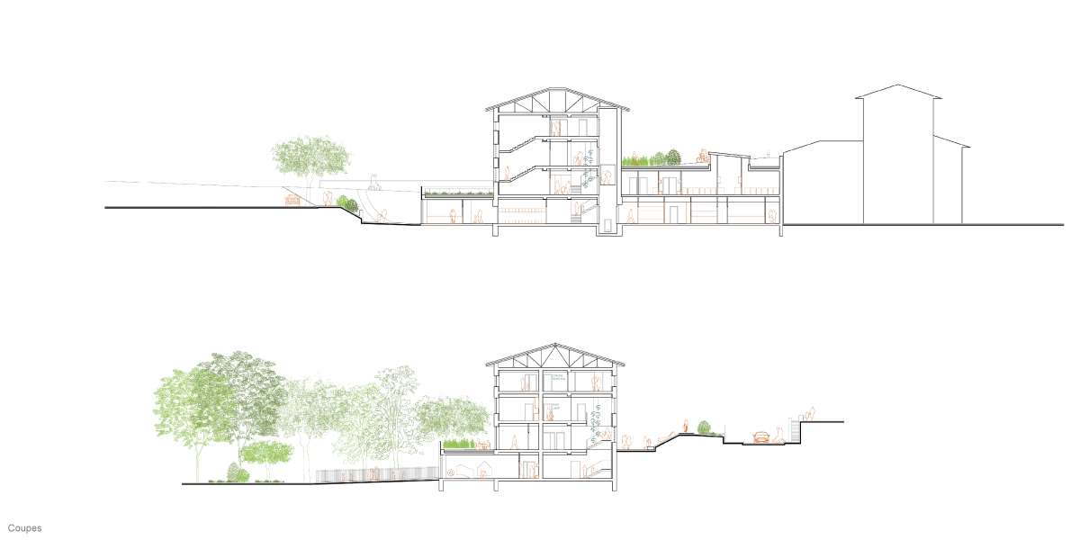 历史遗址改造为幼儿中心项目丨法国丨CoCo architecture-3