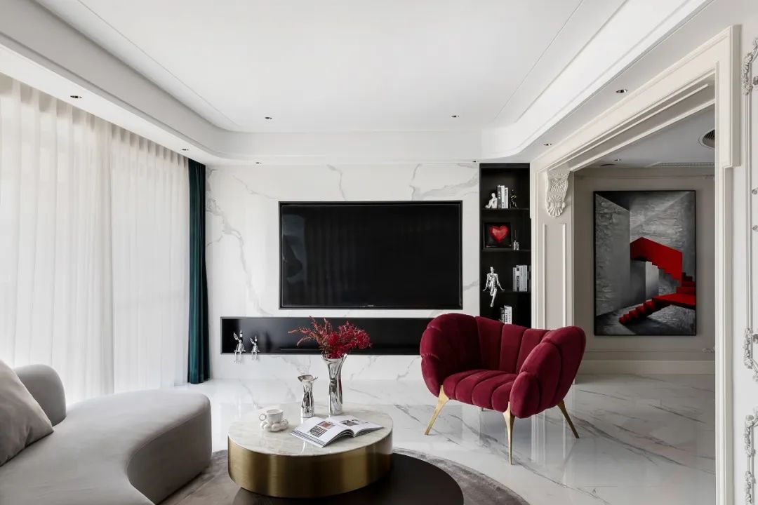 杭州空中别墅 · 弗拉明戈风情的现代法式设计丨中国杭州丨尚层装饰(北京)有限公司杭州分公司-28