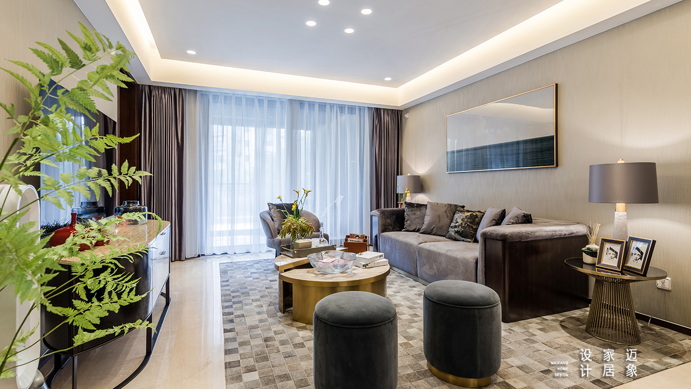 美象软装：万科西庐 | 四叠院-10