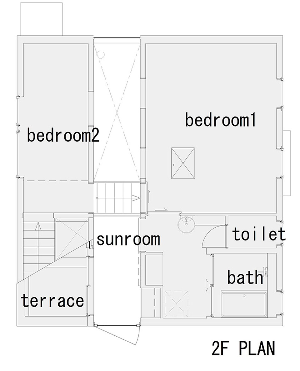 切分住宅丨日本神奈川丨Shinsuke Fujii Architects-29